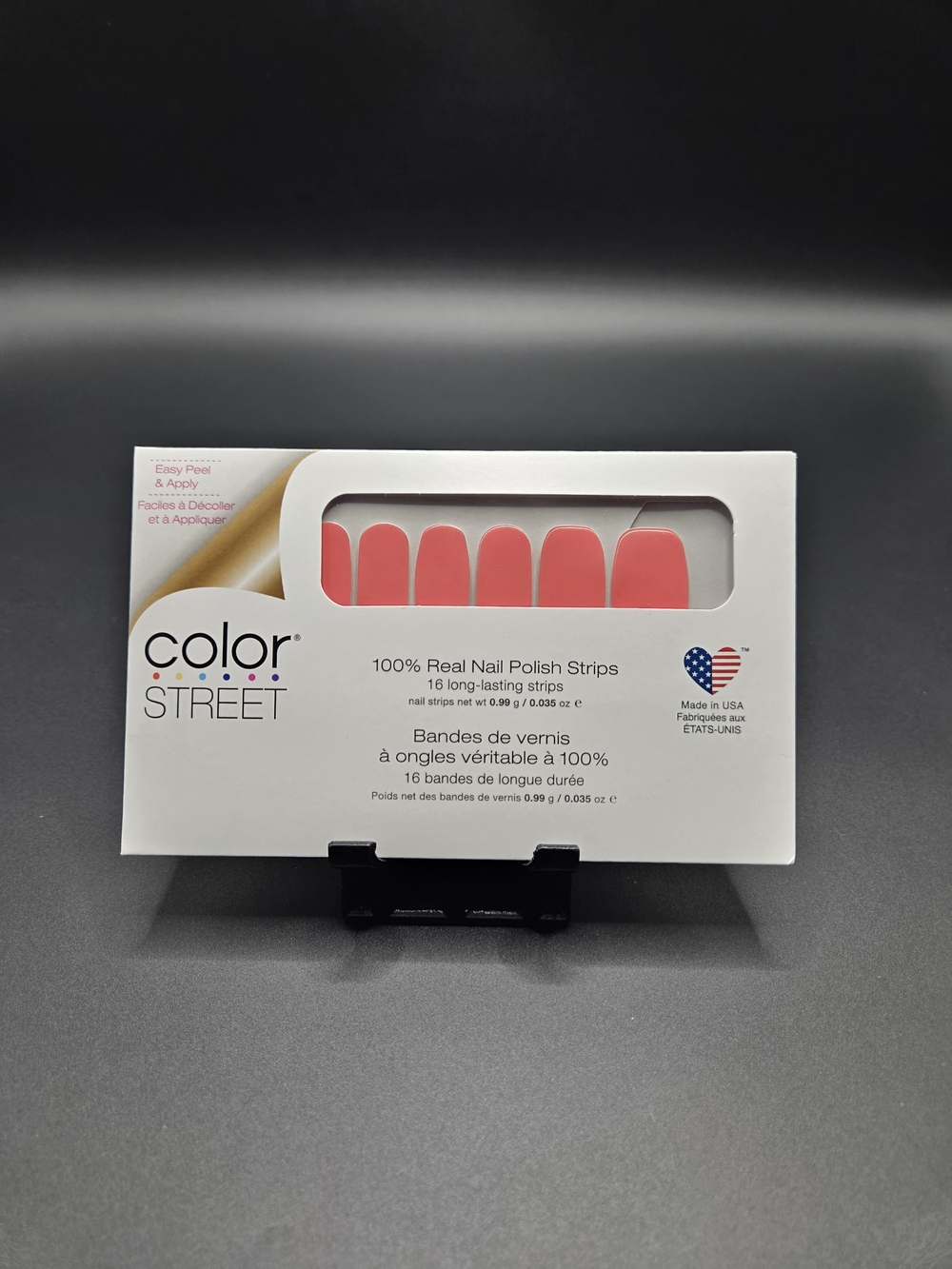 Color Street Nail Polish Strips Brand New Caribbean Coral